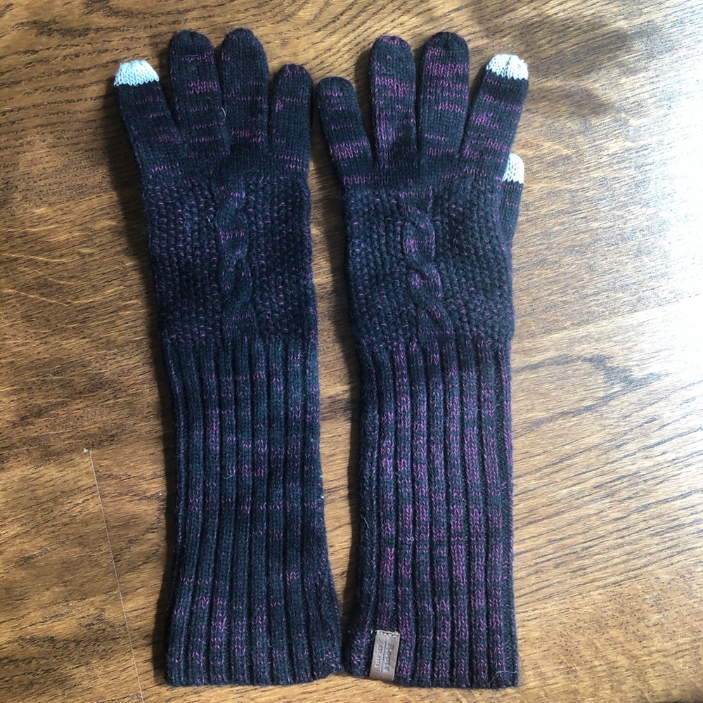Roots wool blend tech gloves